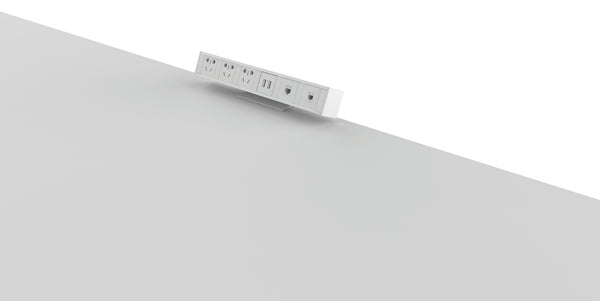Modular Desk Clamp Bar with Back Outlet (OEXH302)