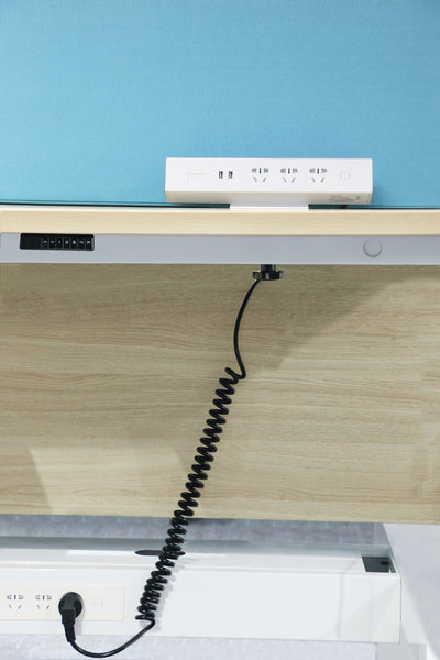 Desk Clamp Bar with Back Outlet for Height Adjustable Desk (OECZ032)
